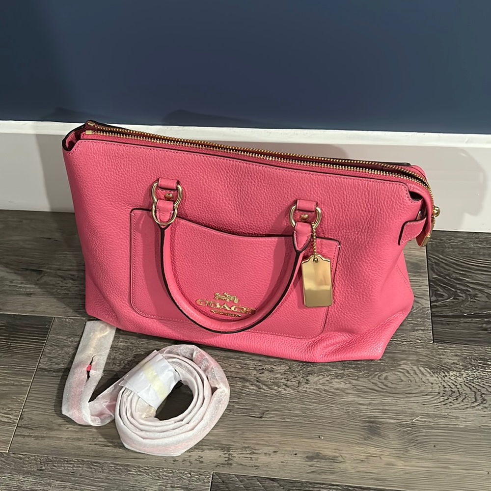 Pink Coach Shoulder bag